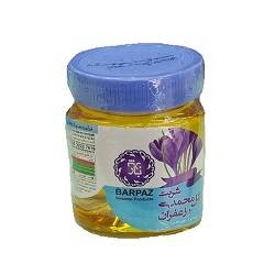 بارپاز شربت گل محمدی و زعفران 400گرم